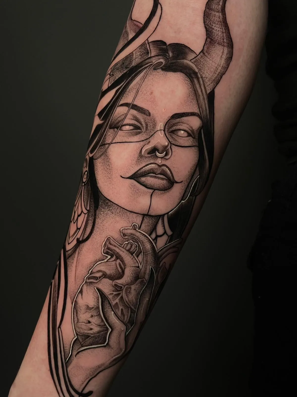 Work by Claudia at Tattoo Heaven