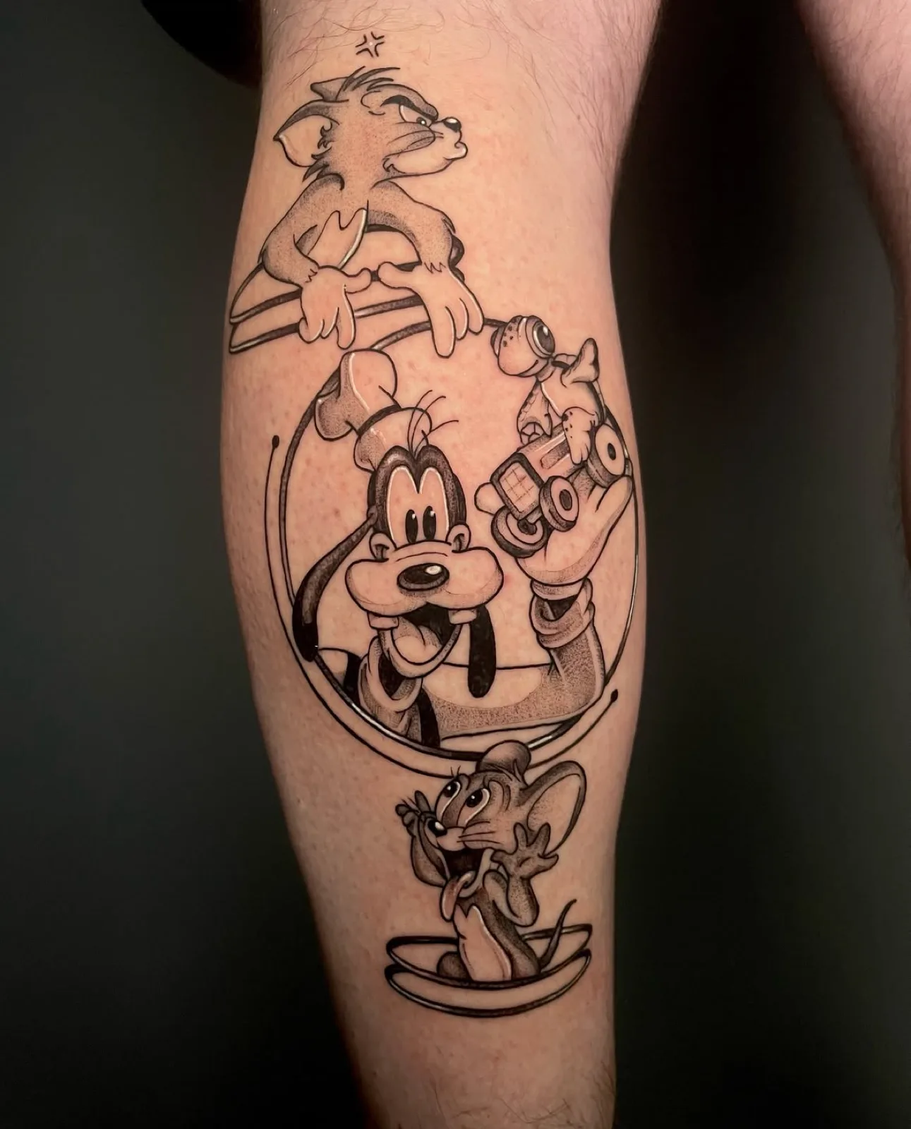 Blackwork tattoo at Tattoo Heaven