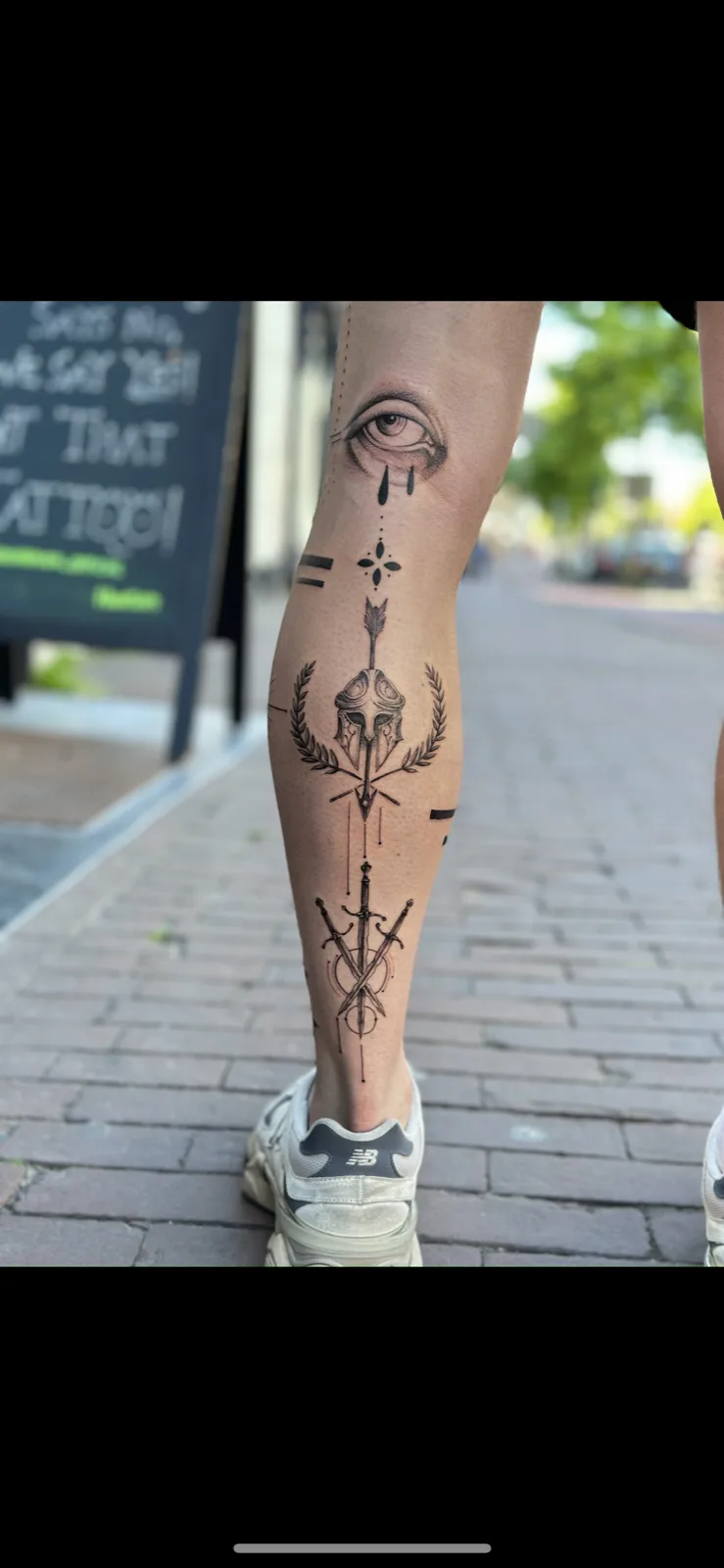 Abstract tattoo at Tattoo Heaven