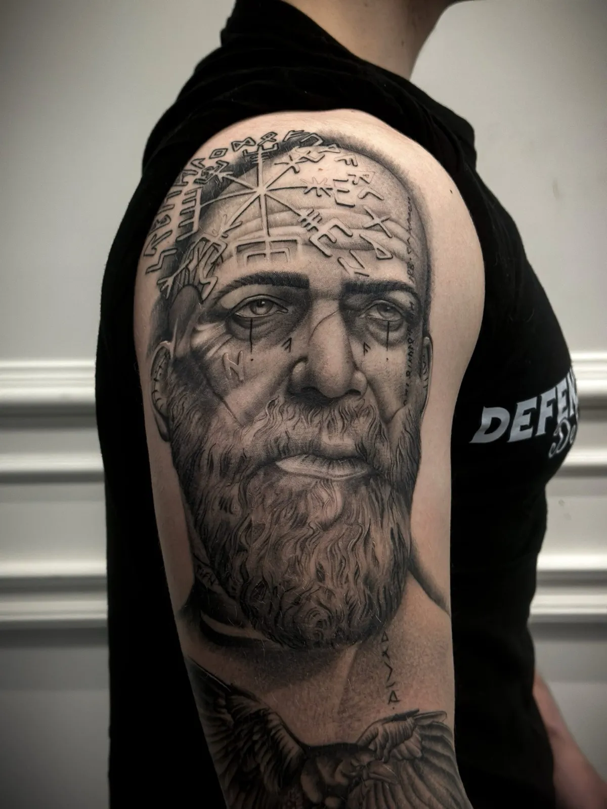 Black & Grey tattoo at Tattoo Heaven