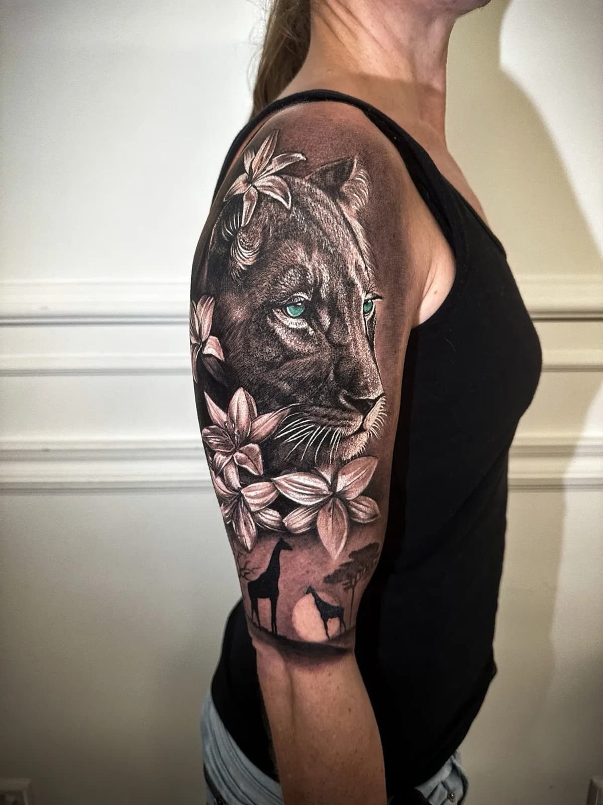 Black & Grey tattoo at Tattoo Heaven