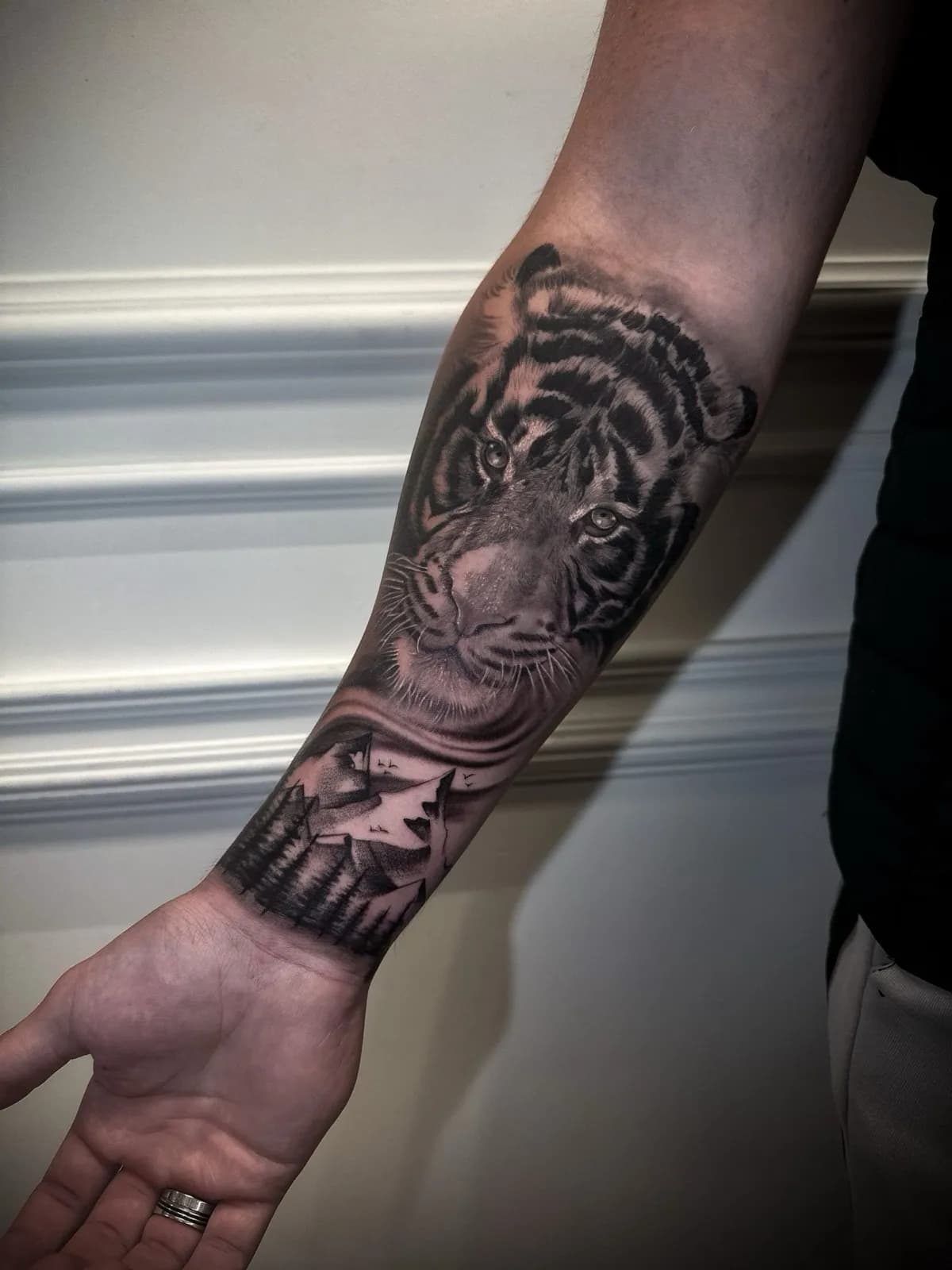 Black & Grey tattoo at Tattoo Heaven