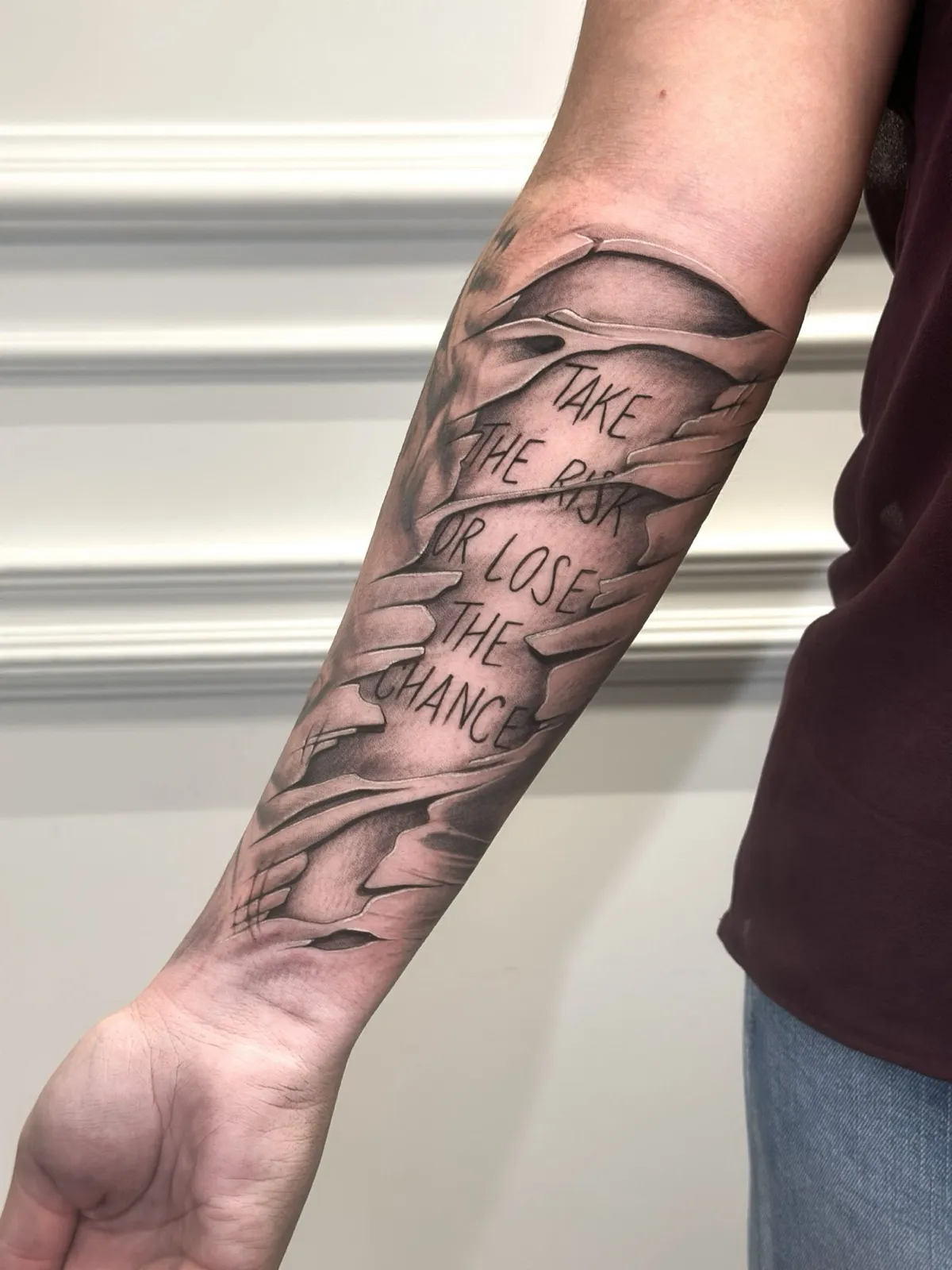 Black & Grey tattoo at Tattoo Heaven