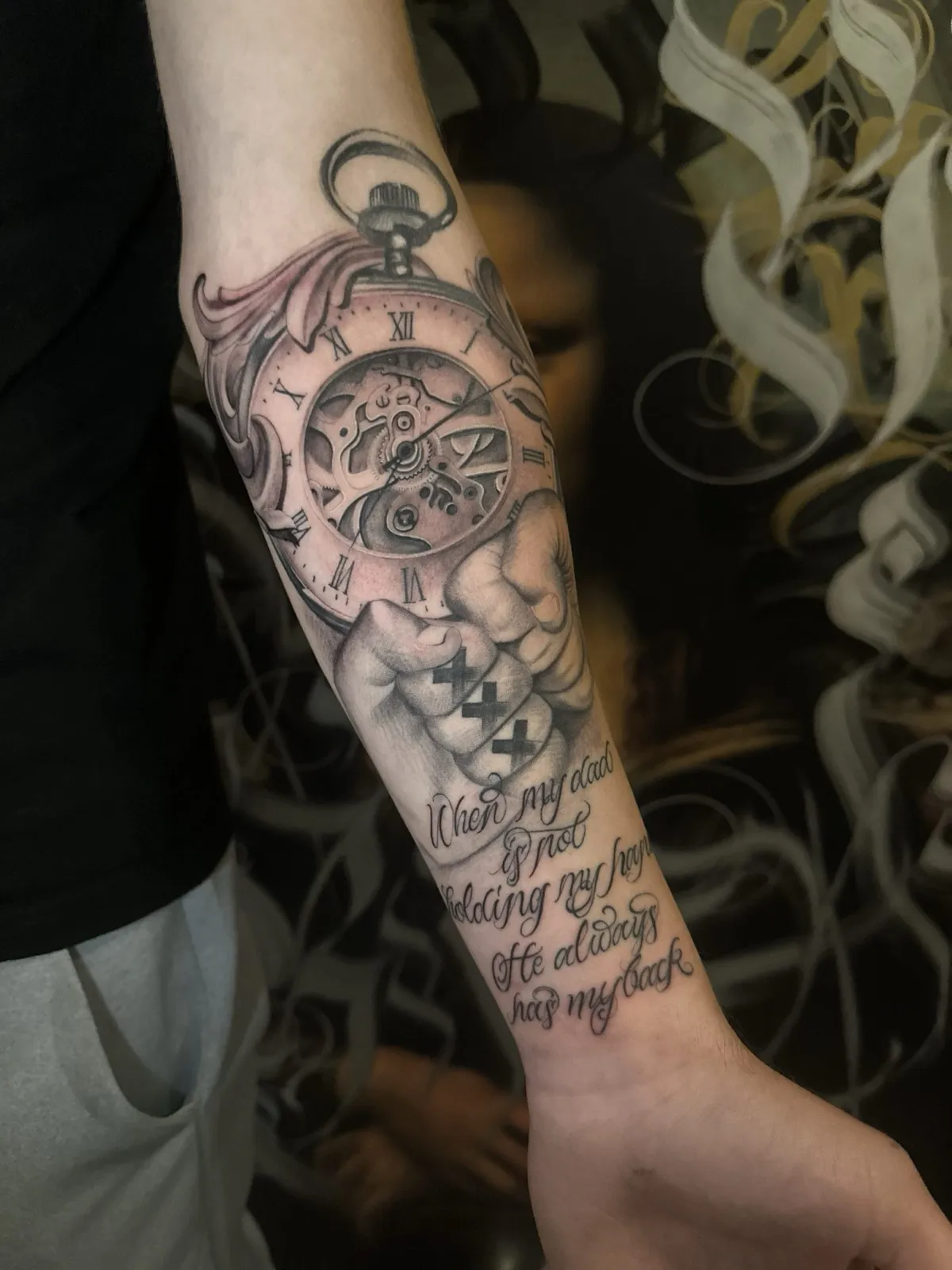 Black & Grey tattoo at Tattoo Heaven