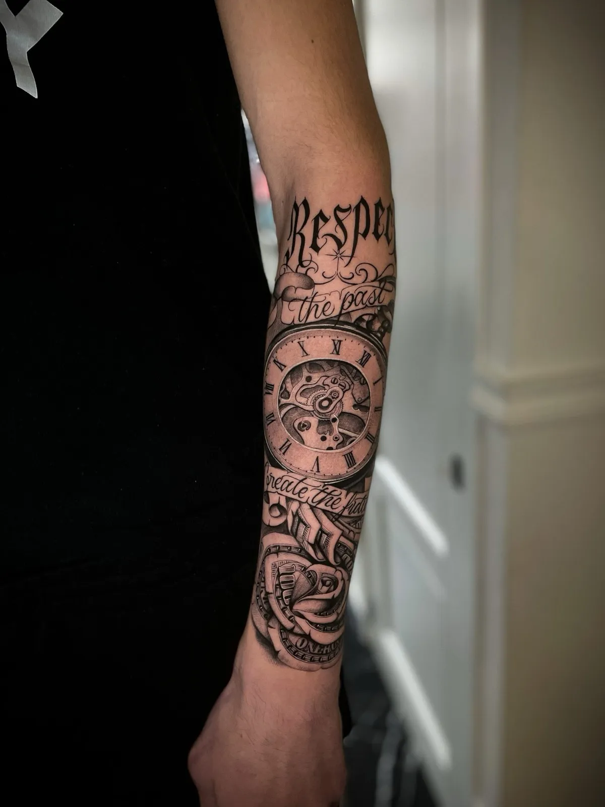 Black & Grey tattoo at Tattoo Heaven