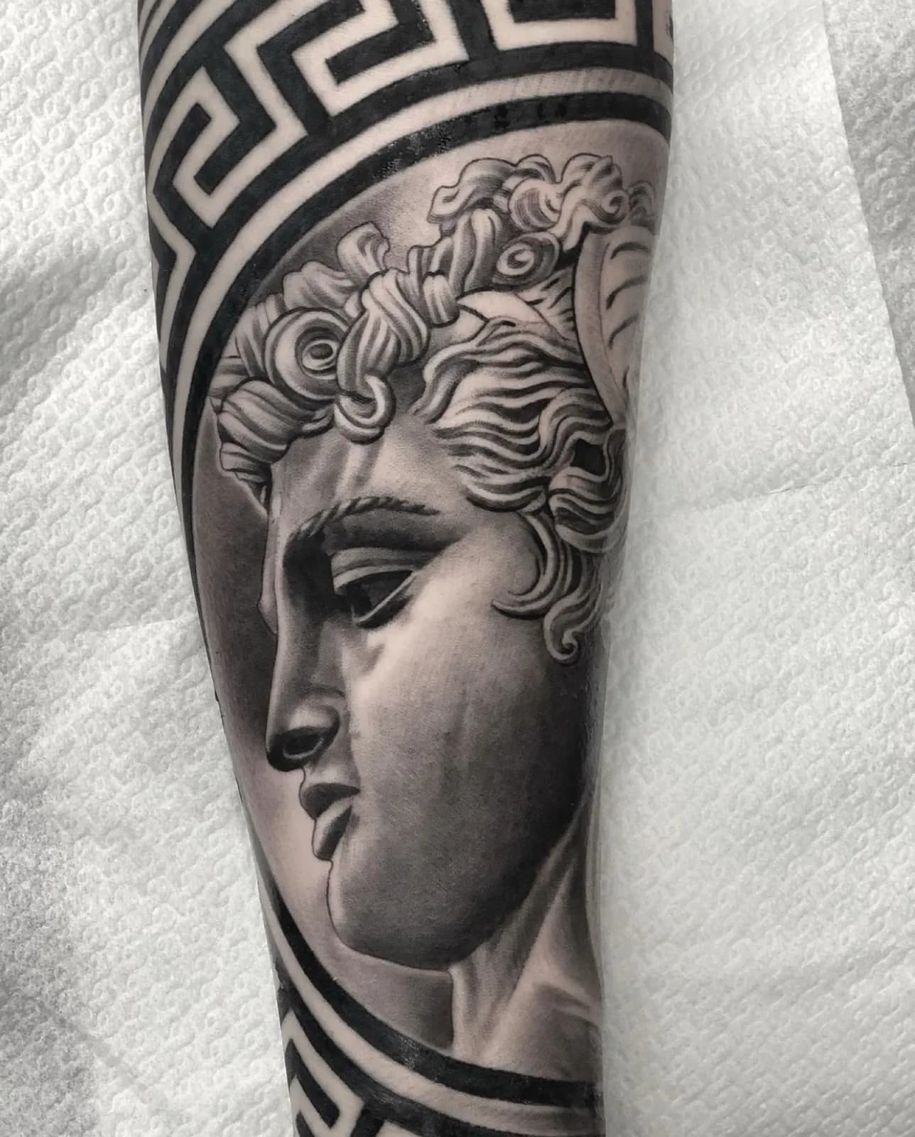 Black & Grey tattoo at Tattoo Heaven