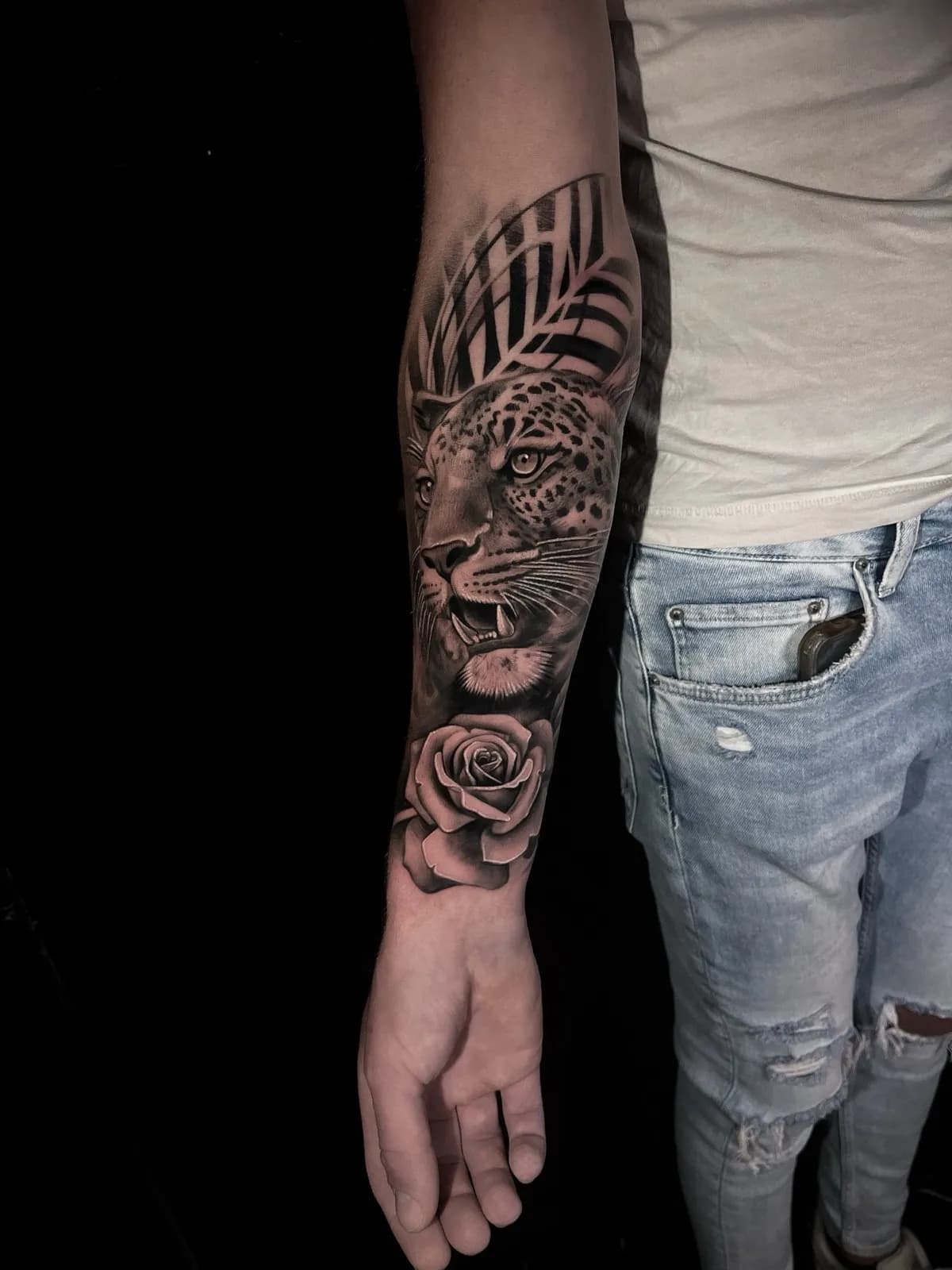 Black & Grey tattoo at Tattoo Heaven