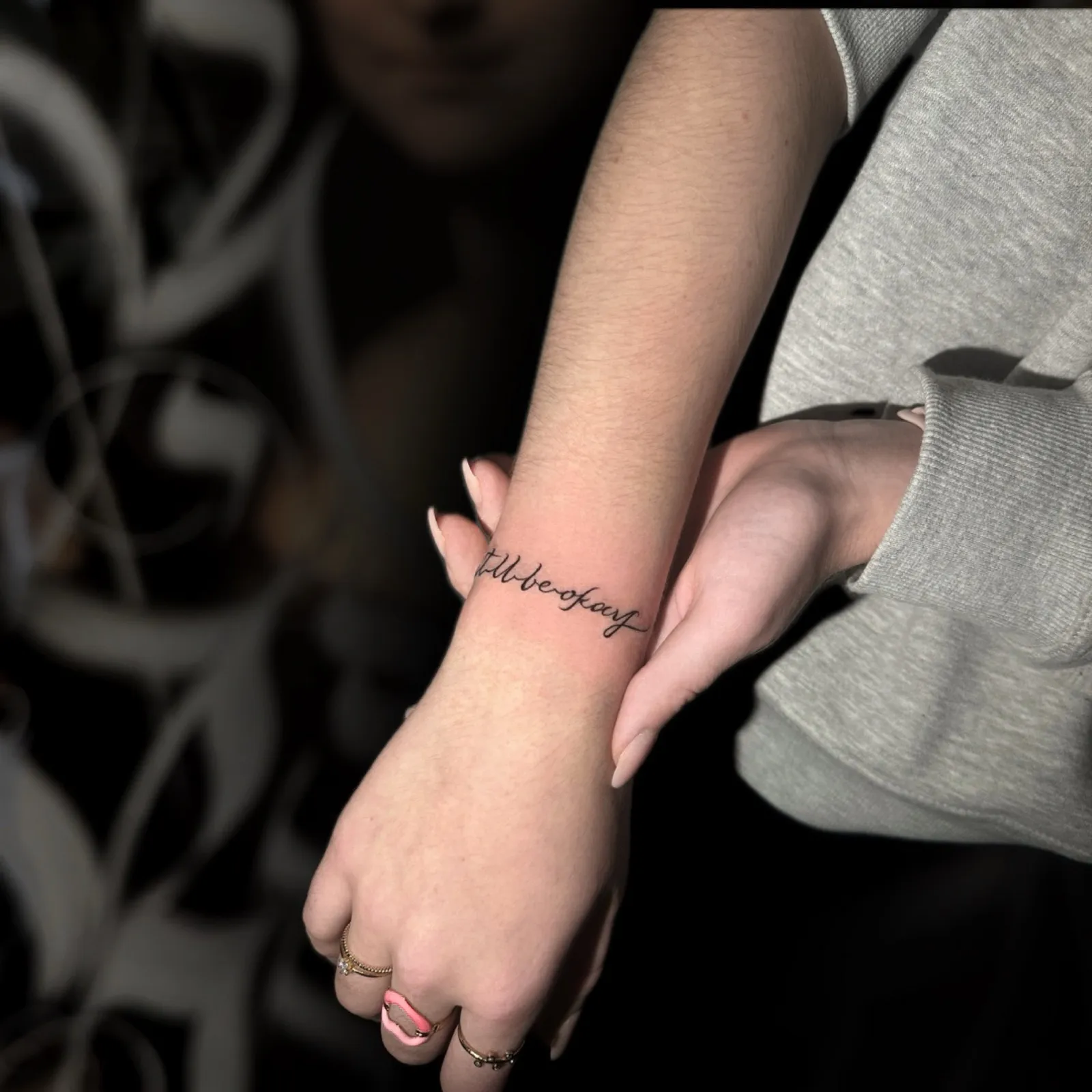 Lettering tattoo bij Tattoo Heaven