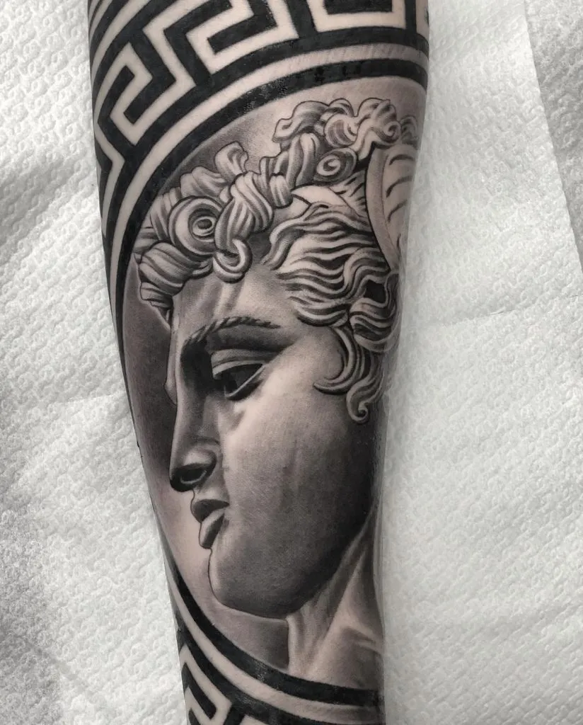 Black & Grey tattoo at Tattoo Heaven