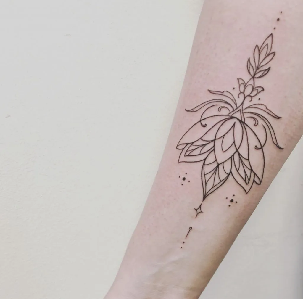 Ornamental tattoo at Tattoo Heaven